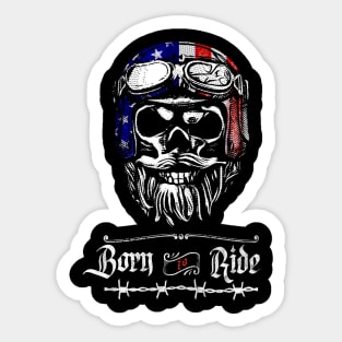 Born To Ride Sticker